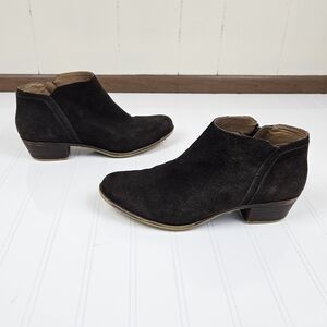 Lucky Brand Brown Suede Booties